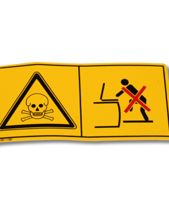 Piktogramm: Vergiftungsgefahr W016 ISO 7010 / Mixtank